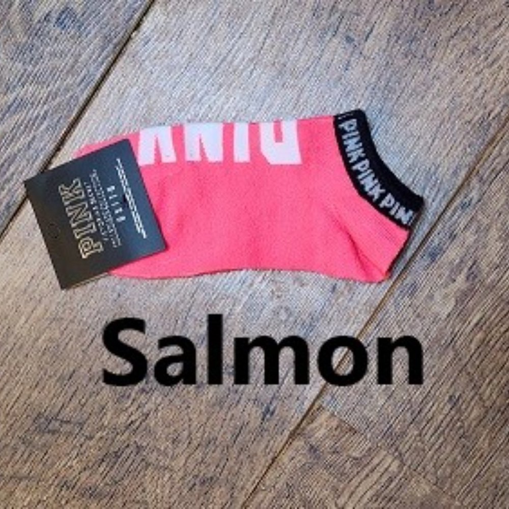 PINK - Women's Ankle Socks Collegiate Collection - NWT - Picture 12 of 13